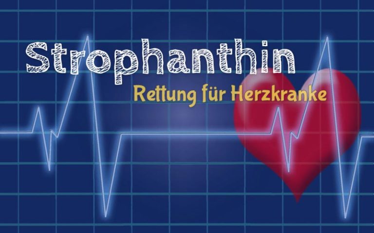 Strophanthin, die Rettung für Herzkranke