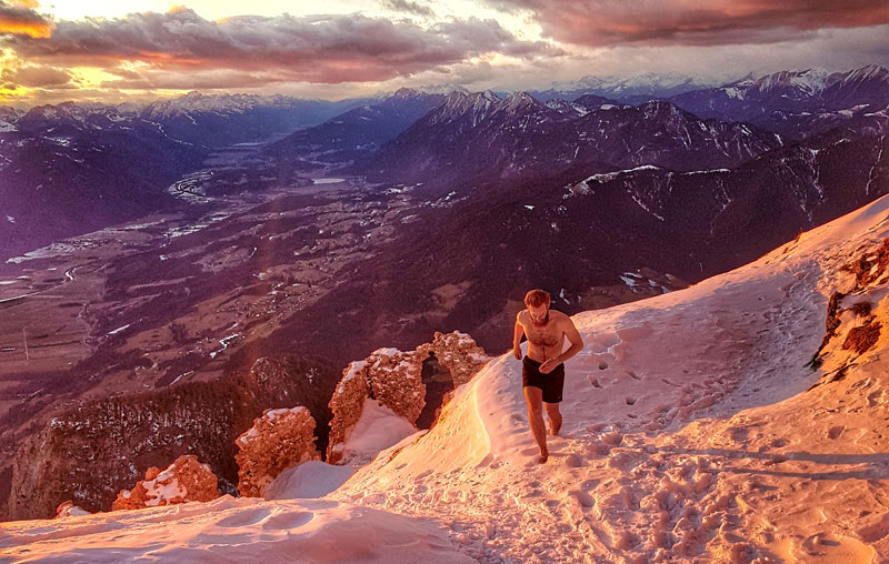 Winter-Berg-Lauf Sascha René Amolsch